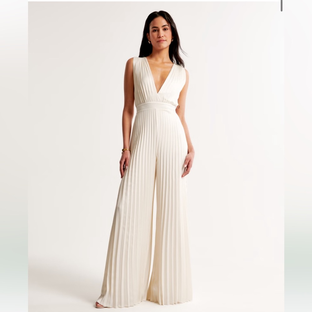 The A&F Giselle Pleated Jumpsuit. Never worn!